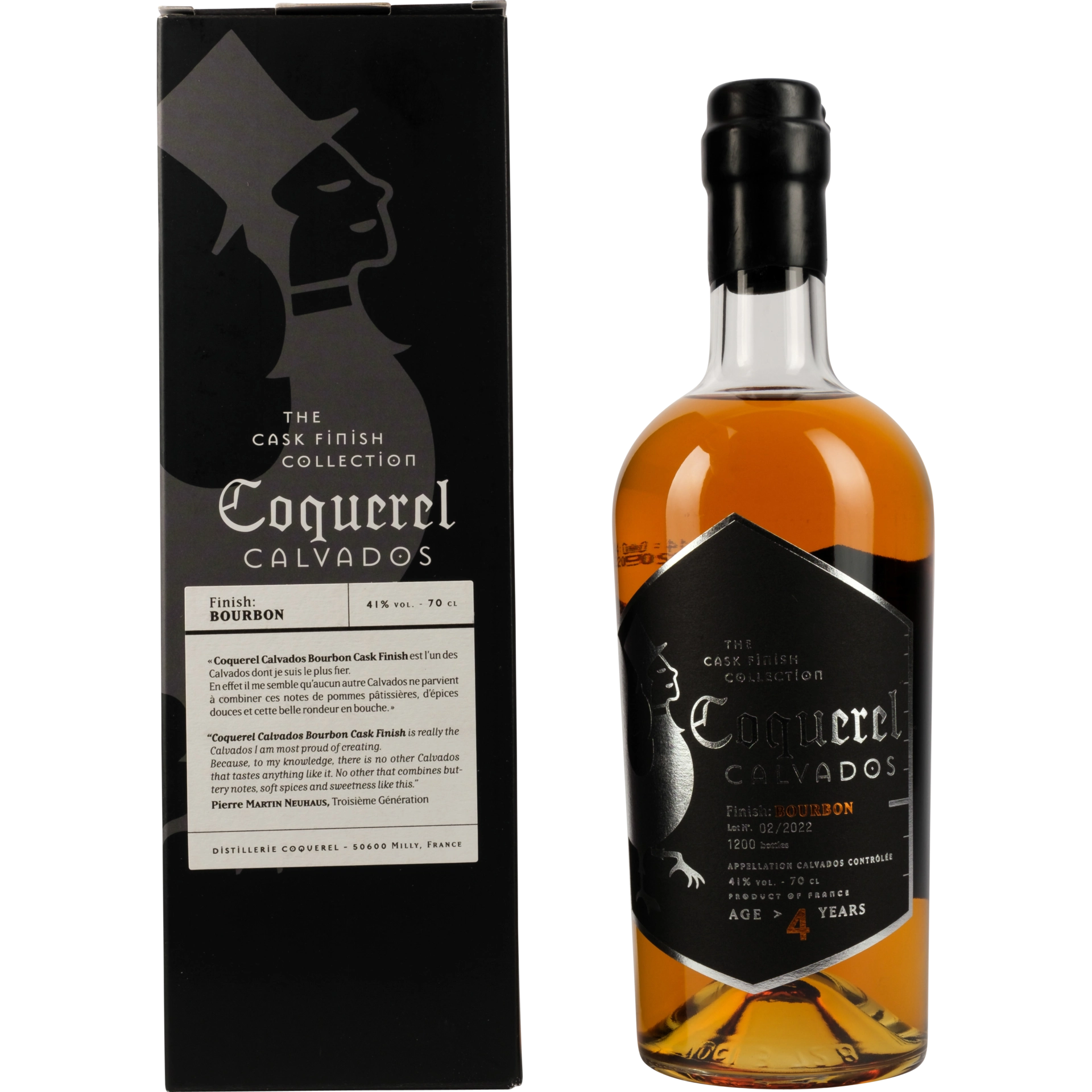 Coquerel Calvados THE CASK FINISH Bourbon 41%